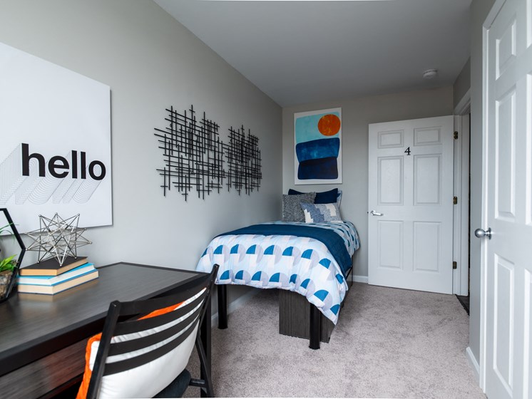 Bedroom of an Apartment at Spinner Place